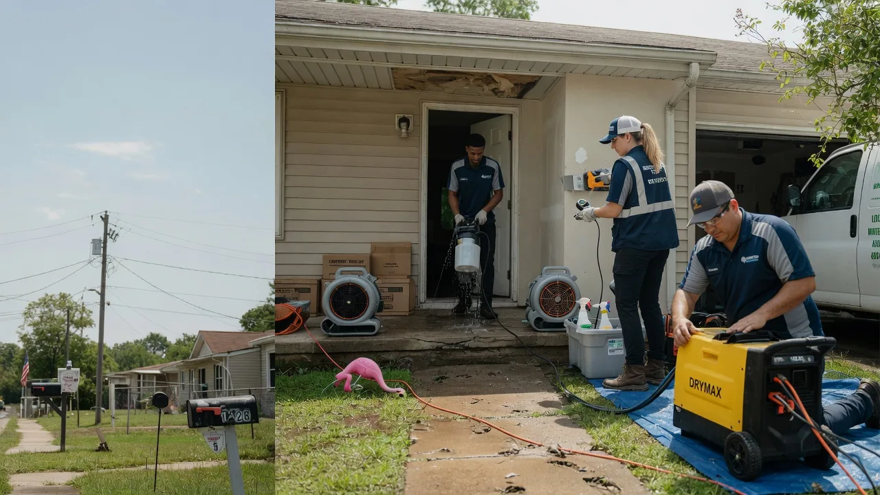 Storm Damage Water Removal in Silsbee, TX near me